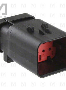776495-1【CONN CAP ASSY 8POS 14-18AWG RED】