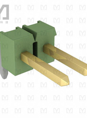 826631-2【CONN HEADER R/A 2POS 2.54MM】