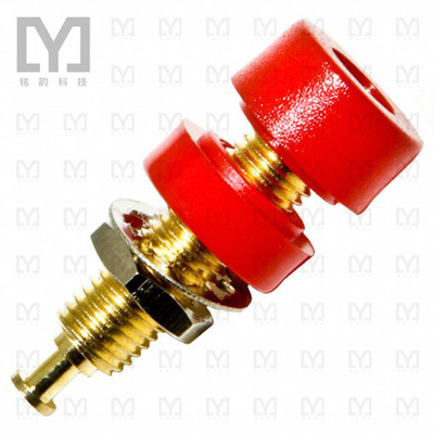 BU-P2854-2【CONN BANANA JACK TURRET RED 10PK】