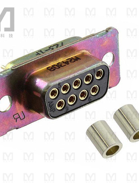 443975-6【CONN D-SUB RCPT 9POS VERT SOLDER】