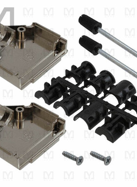 1-2198617-5【CONN BACKSHELL 15POS 180DEG SHLD】