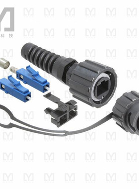 17-300200【CONN FIBER LC PLUG DUPLX】