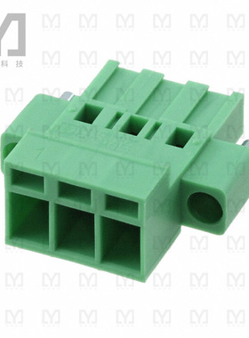 1809747【TERM BLOCK PLUG 3POS STR 5.08MM】