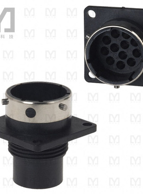 UTG01412P【CONN RCPT HSNG MALE 12POS PNL MT】