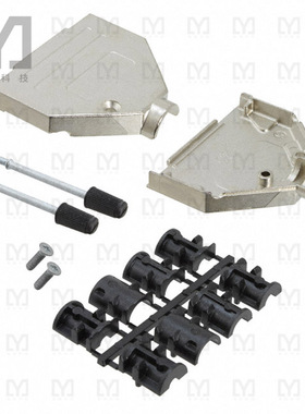 165X02629X【CONN BACKSHELL 25POS 180DEG SHLD】