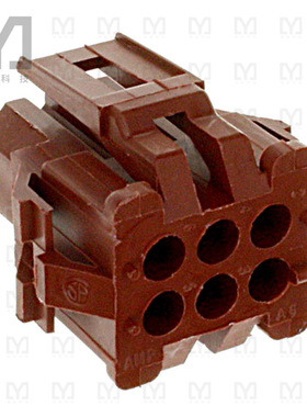 1-640520-0【CONN PLUG 6 POS MINI RECT】