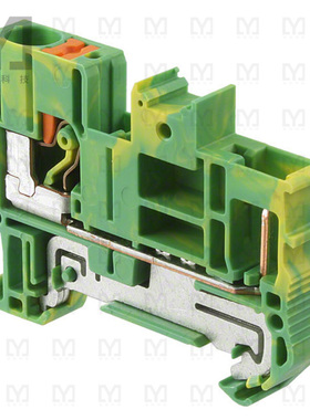 3061774【TERM BLK PLUG 2POS 8.2MM GRN YLW】