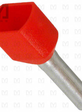 1381010【CONN FERRULE DIN TWO X 18AWG RED】