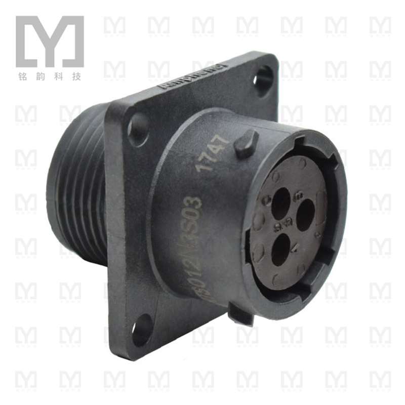 RTS012N3S03【CONN RCPT HSG FMALE 3POS PNL MNT】