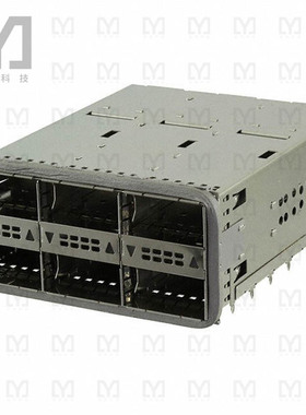 2227226-3【CONN ZQSFP+ RCP CAGE 2X3 228P RA】