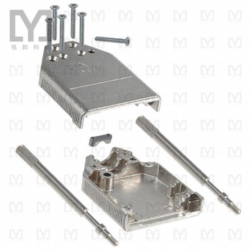 8655MH0911LF【CONN BACKSHELL 9POS 180DEG SHLD】