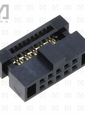 20021444-00010T4LF【CONN RCPT 10POS IDC 30AWG GOLD】