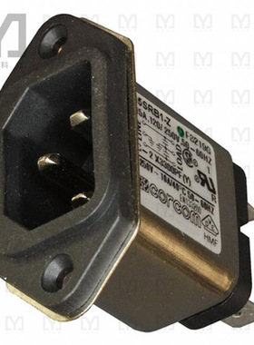 6609987-8【PWR ENT RCPT IEC320-C14 PANEL QC】