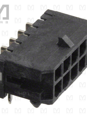 0430451000【CONN HEADER R/A 10POS 3MM】