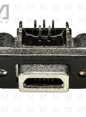 MUSBE15134【CONN RCPT USB2.0 MINI AB PCB R/A】