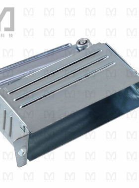 DD-24661-34【CONN BACKSHELL 50POS 180DEG SILV】