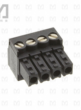 1776242-4【TERM BLOCK PLUG 4POS STR 3.5MM】