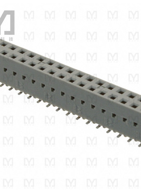 89898-317LF【CONN RCPT 34POS 0.1 GOLD SMD】