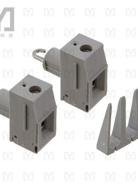 0709233【TERM BLK SCREW CLAMP 1POS GRAY】