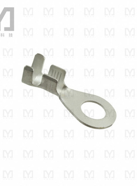 160181-2【CONN RING CIRC 10-12AWG M6 CRIMP】