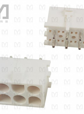 643423-1【CONN HDR 6POS 0.25 TIN PCB】