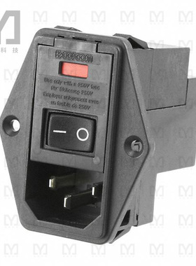 5-6609929-0【PWR ENT MOD RCPT IEC320-C14 PNL】