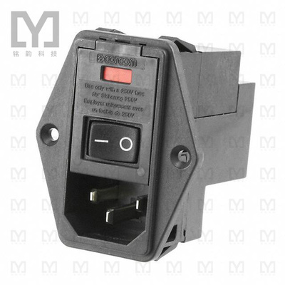 5-6609929-0【PWR ENT MOD RCPT IEC320-C14 PNL】
