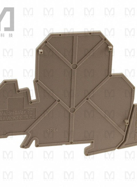 1839850000【CONN TERM BLK END PLATE BEIGE】