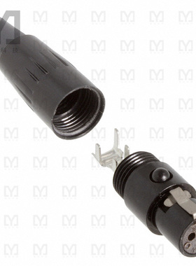TA3FBX【CONN PLUG FMALE MINI XLR 3P SLDR】