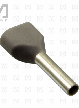 9018520000【CONN FERRL DIN 2X18AWG GRY 500PC】