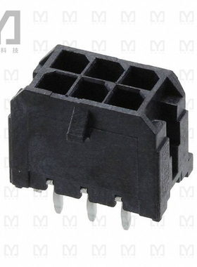 0430450626【CONN HEADER VERT 6POS 3MM】