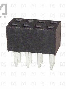 25640801RP2【CONN RCPT 8POS 0.079 GOLD PCB】