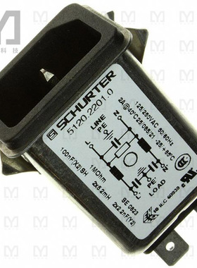 5120.2201.0【PWR ENT RCPT IEC320-C14 PANEL QC】