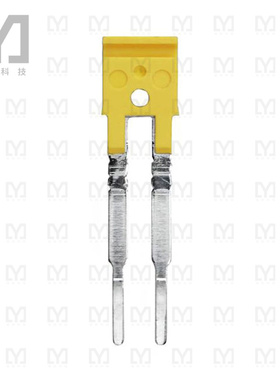 1776120000【JUMPER TERM BLK 2POS FLAT PIN】