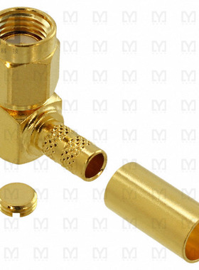 132194RP【CONN RPSMA PLUG R/A 50OHM SOLDER】