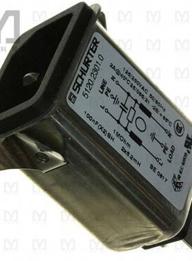 5120.2301.0【PWR ENT RCPT IEC320-C14 PANEL QC】