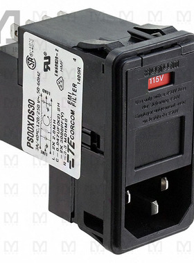 1-6609952-8【PWR ENT MOD RCPT IEC320-C14 PNL】