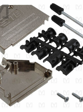 3-2198617-7【CONN BACKSHELL 37POS 180DEG SHLD】