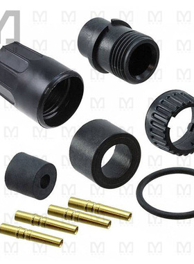 3180-4SG-328【CONN PLUG FMALE 4POS GOLD CRIMP】