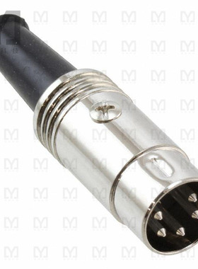 12BL5MX【CONN PLUG MALE DIN 5POS SOLDER】