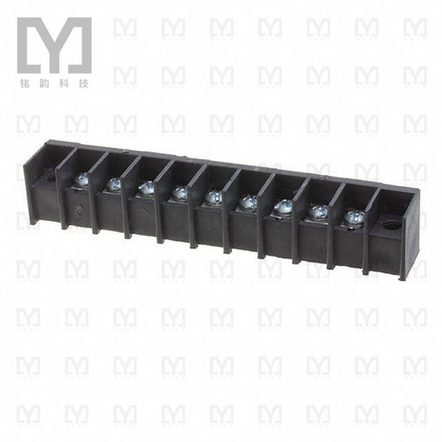 T37000-09-0【CONN BARRIER STRIP 9CIRC 0.375'】
