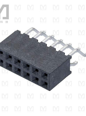 M22-6550642R【CONN RCPT 12P 0.079 GOLD SMD R/A】