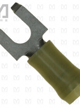 8-324015-2【CONN SPADE TERM 10-12AWG #10 YEL】