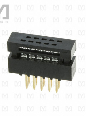 M50-3800542【CONN DIP HDR IDC 10P 30AWG VERT】