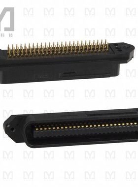 554758-1【CONN PLUG 50POS VERT PRESS-FIT】