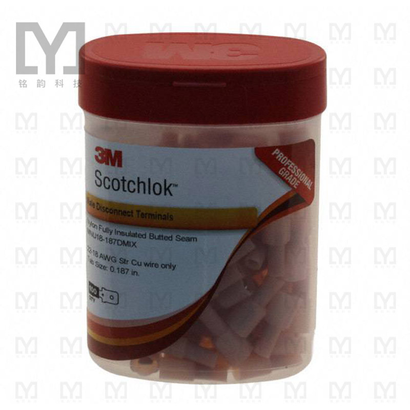 MNU18-187DMIX-BOTTLE【CONN QC TAB 18-22AWG 0.187 100PC】