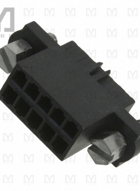 M80-4551098【CONN RECEPT 2MM W/SCREW 10POS】