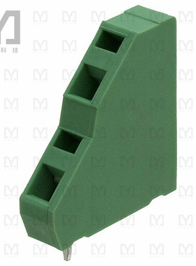 1704567【TERM BLOCK 1POS 45DEG PCB】