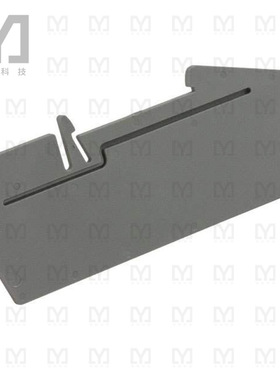 3030815【CONN TERM BLK PARTITION RAIL GRY】