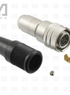 HR11-9BPB-6S(73)【CONN PLUG FMALE 6POS SOLDER CUP】